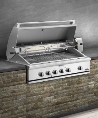 DCS 48" Traditional Grill w/ Rotisserie, Griddle & Hybrid IR Burner BH1-48RGI-N BH1-48RGI-N