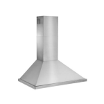 Best by Broan Chimney Wall Hood (Forte), SS, 36", Internal 600 CFM Blower WTT32I36SB