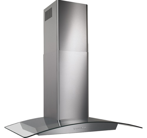 Broan 30" Stainless Steel Curved Glass Canopy Vent Hood EW5630SS