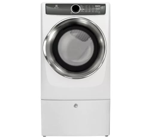 Electrolux Front Load Perfect Steam™ Electric Dryer with Instant Refresh and 9 cycles - 8.0 Cu. Ft. 