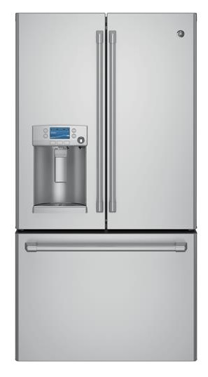GE Café™ Series ENERGY STAR® 27.8 Cu. Ft. French-Door Refrigerator with Keurig® K-Cup® Brewing Syste GE Café CFE28USHSS