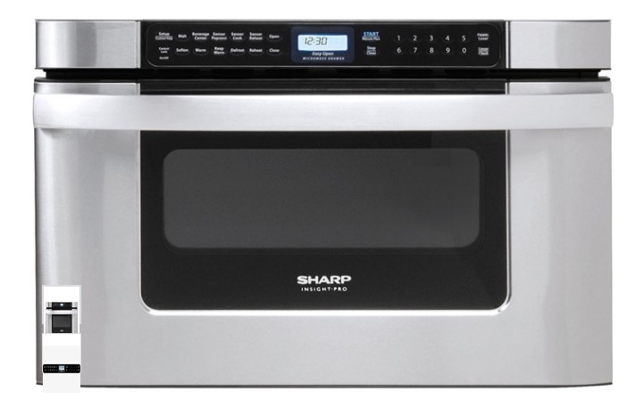 Sharp 24" 1.2 Cu.Ft. 1000W Easy Open Microwave Drawer KB6524PS KB6524PS