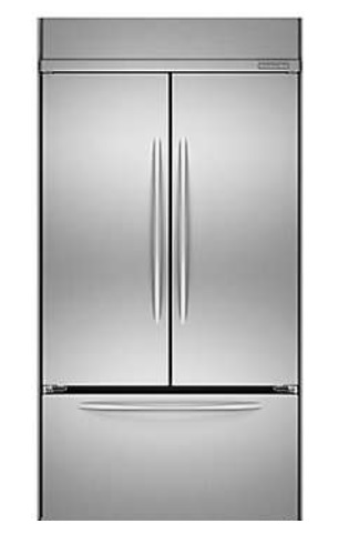 KitchenAid 42” Width Built-in French Door Refrigerator, Architect Series II KitchenAid KBFC42FTS