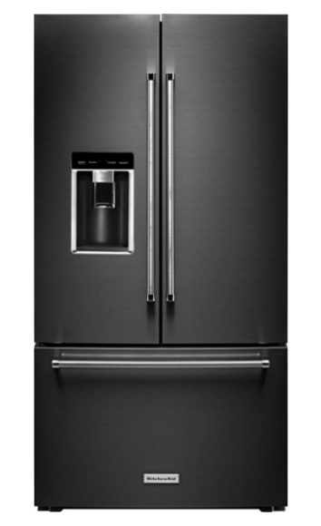 KitchenAid French Door Counter Depth Refrigerator KitchenAid KRFC704FBS