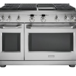 Monogram 48" Dual-Fuel Professional Range with 4 Burners, Grill, and Griddle (Natural Gas) ZDP484NGP
