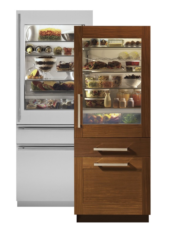 Monogram 30” Integrated Glass-Door Refrigerator Monogram 30” Integrated Glass-Door Refrigerator