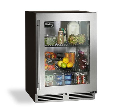 Perlick 24" C-Series Refrigerator w/Glass Door HC24RB-3-3R