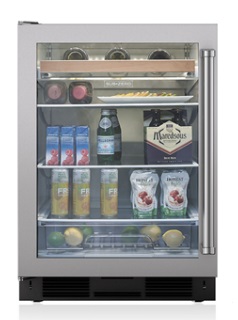 Sub-Zero Undercounter Beverage Center - Stainless Door Sub-Zero UC-24BG/S/TH