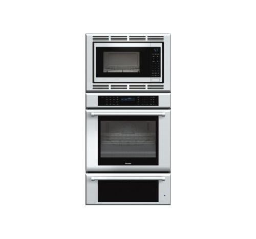 Thermador 30" Triple Wall Convection Oven Masterpiece Series W/Microwave and Warming Drawer MEMCW301