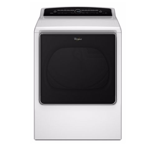 Whirlpool® 8.8 cu. ft. Cabrio® High-Efficiency Gas Steam Dryer - White WGD8500DW