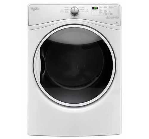 Whirlpool® 7.4 cu. ft. Gas Dryer with Quick Dry Cycle..Color: White WGD85HEFW