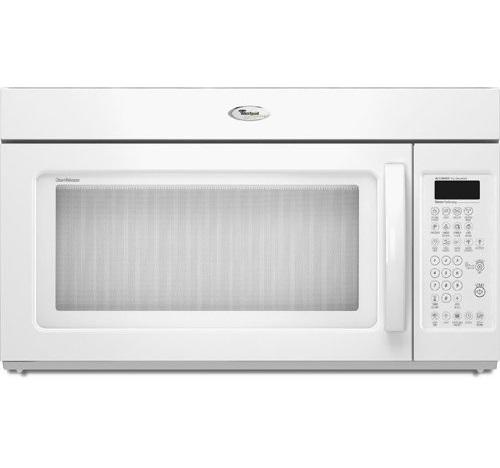 Whirlpool Microwave, 2.0 CF Micro/Hood - White GMH5205XVQ Whirlpool Microwave, 2.0 CF Micro/Hood - White GMH5205XVQ