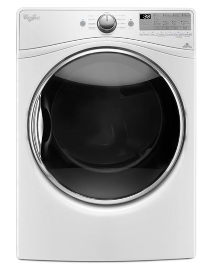Whirlpool 7.4 cu.ft Front Load Electric Dryer with Advanced Moisture Sensing, EcoBoost™ WED92HEFW