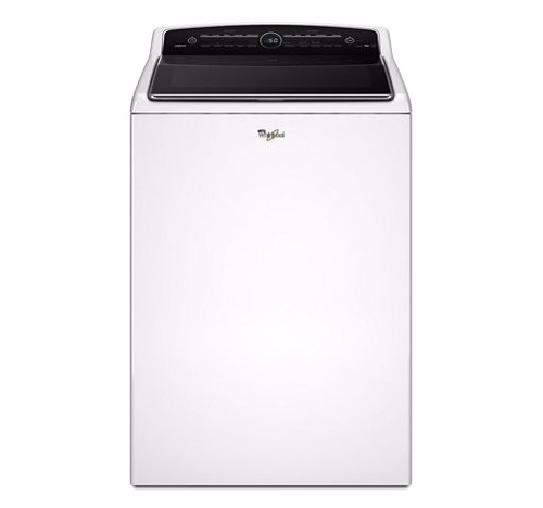 Whirlpool® 5.3 cu. ft. Cabrio® High-Efficiency Top Load Washer with Active Spray Technology - White 