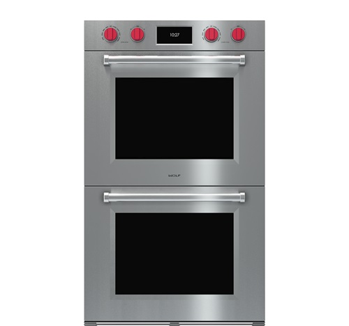 Wolf 30" Professional Double Electric Built-In M Series Oven- Stainless Steel DO30PM/S/PH